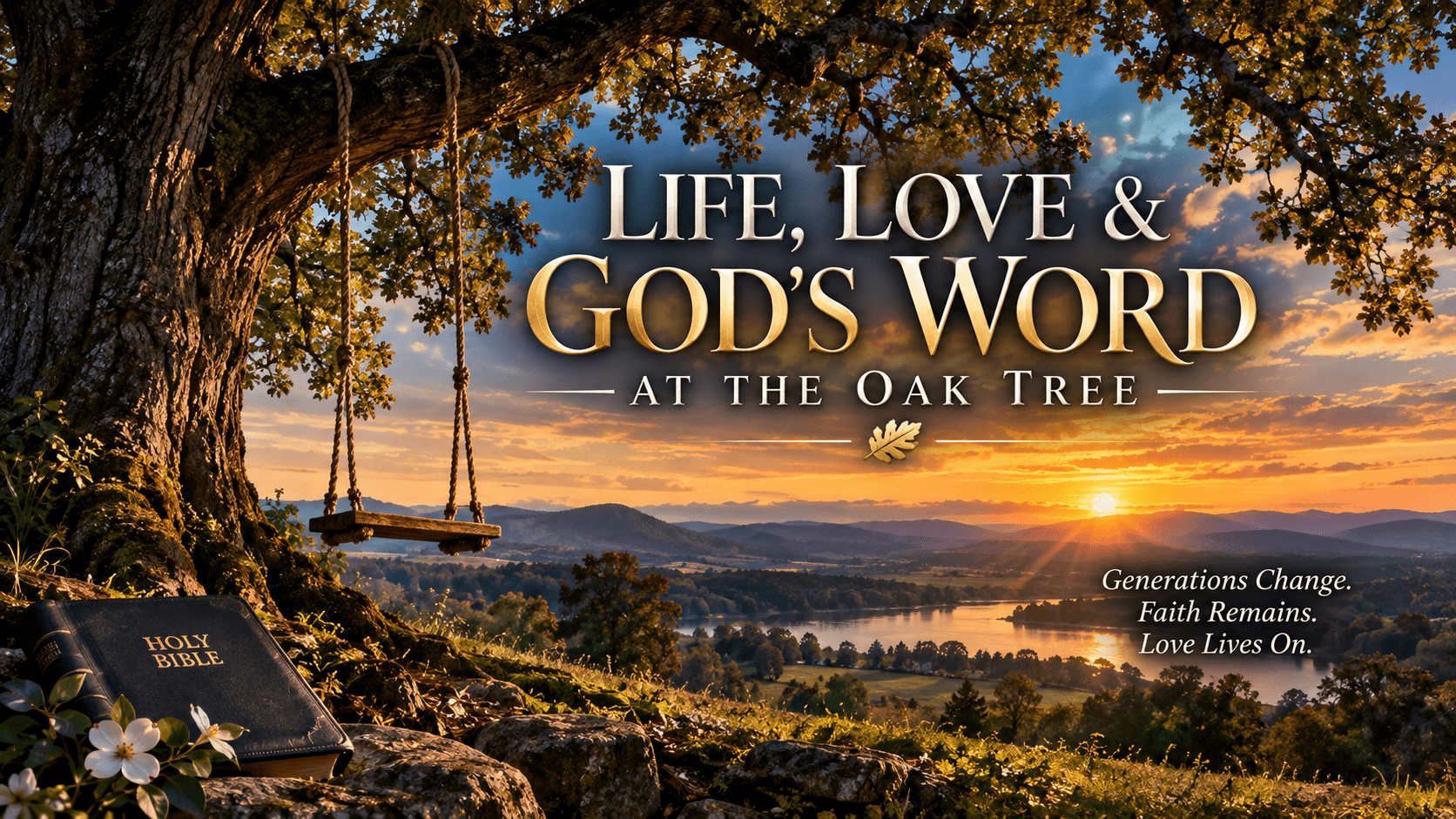 Life, Love. & God’s Word at the Oak Tree